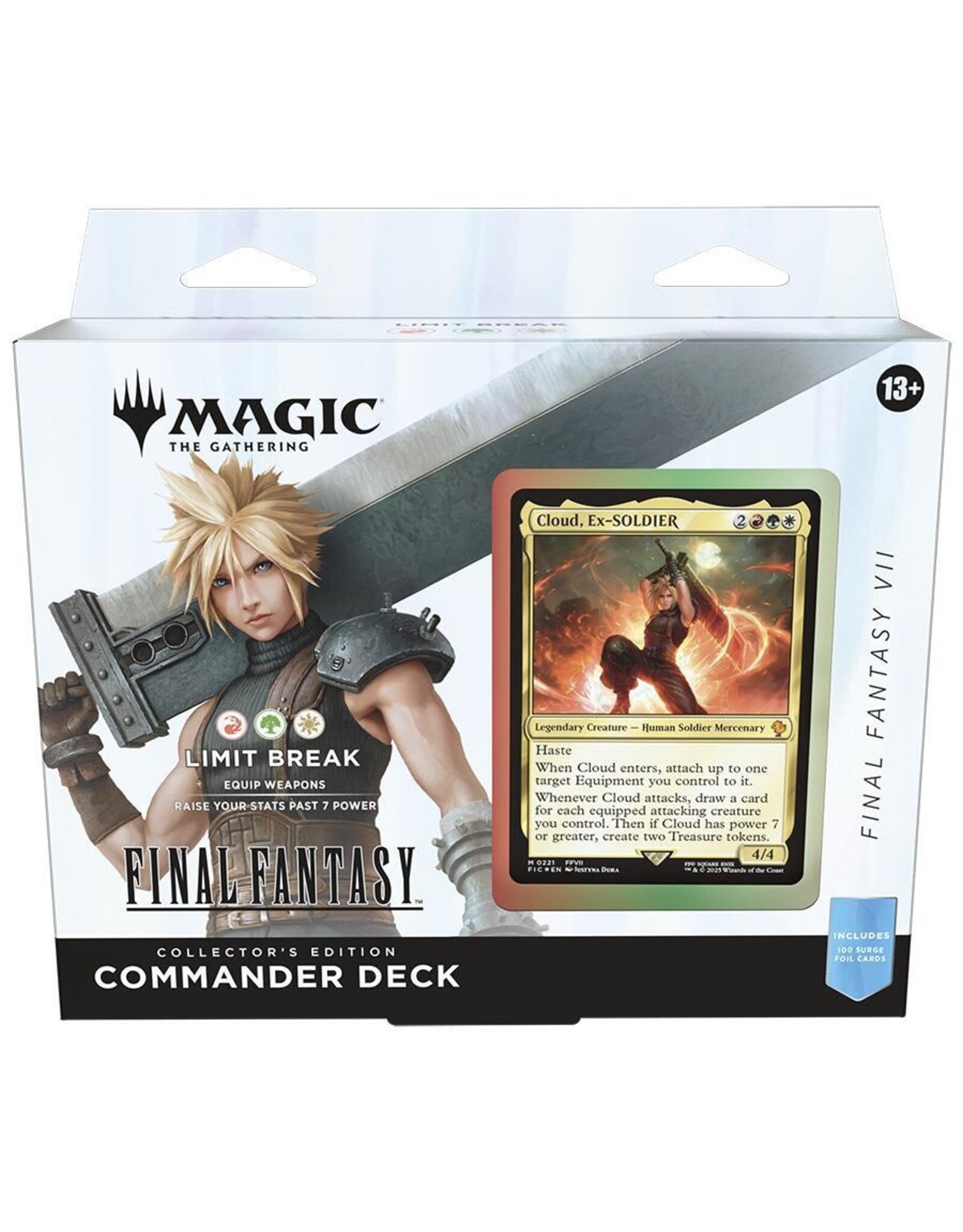 Wizards of the Coast Magic: Final Fantasy Commander Deck - FINAL FANTASY VII Limit Break (Collector's Edition)