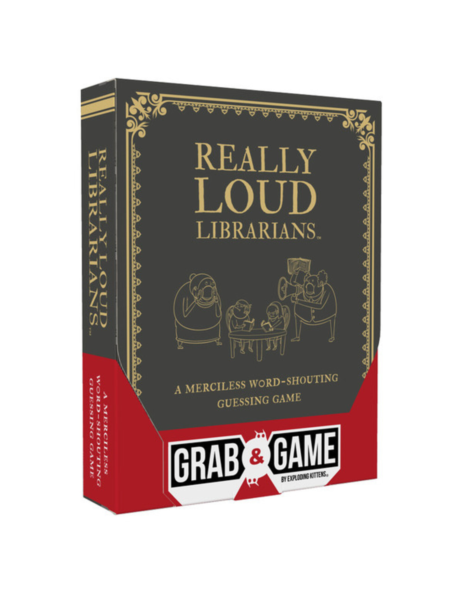 Exploding Kittens Grab & Game: Really Loud Librarians