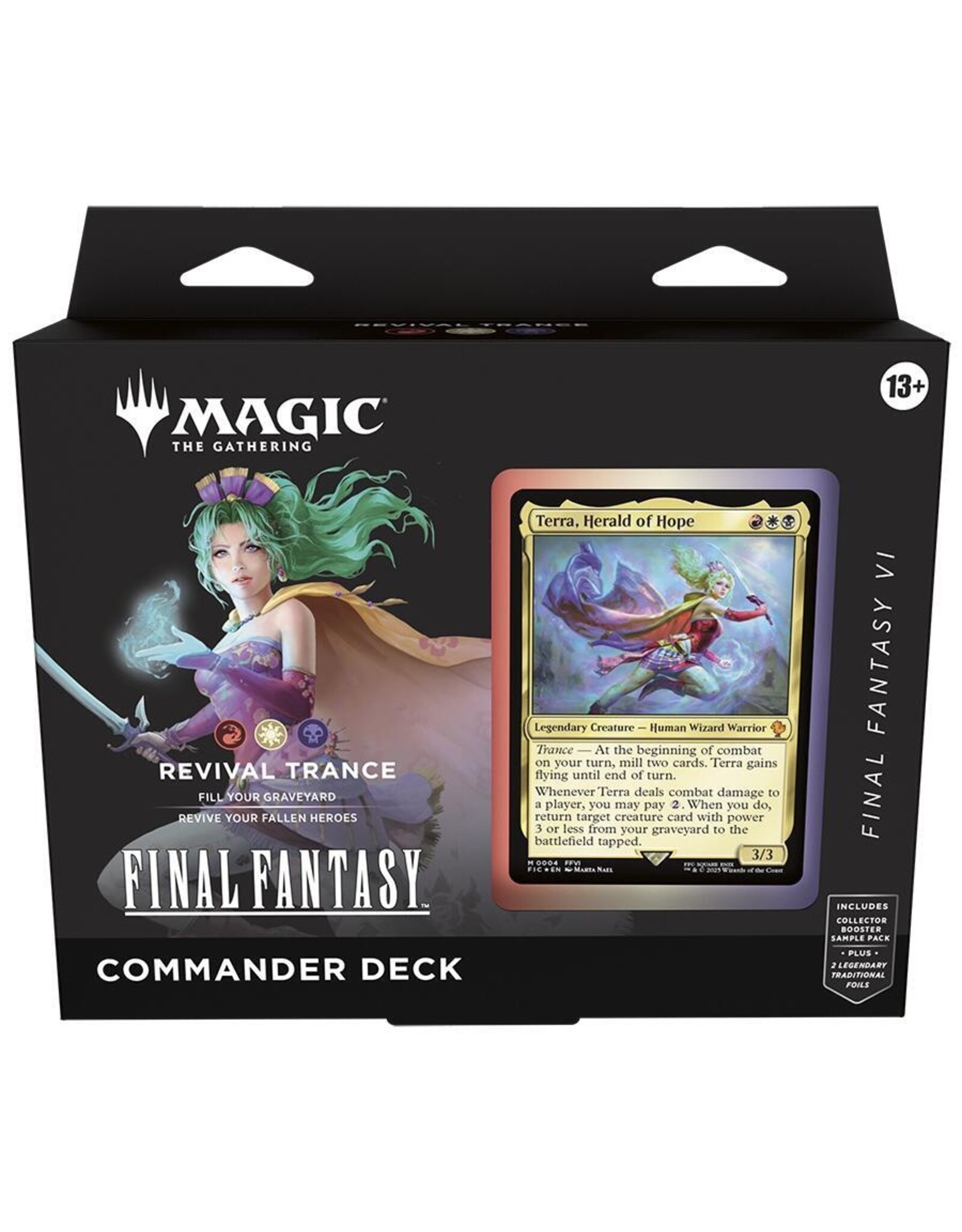 Magic Magic: Final Fantasy Commander Deck - FINAL FANTASY VI Revival Trance