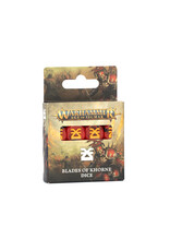 Age of Sigmar Age Of Sigmar: Blades Of Khorne Dice LTD