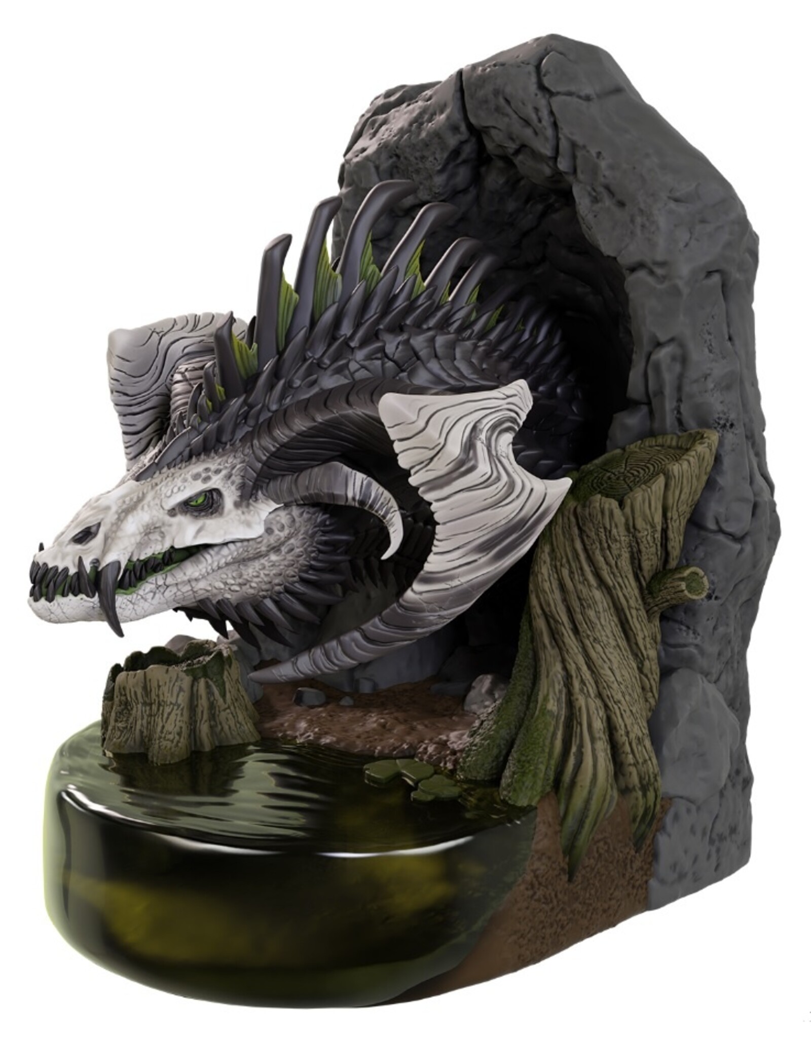 WizKids Dungeons & Dragons: Bookends - Black Dragon