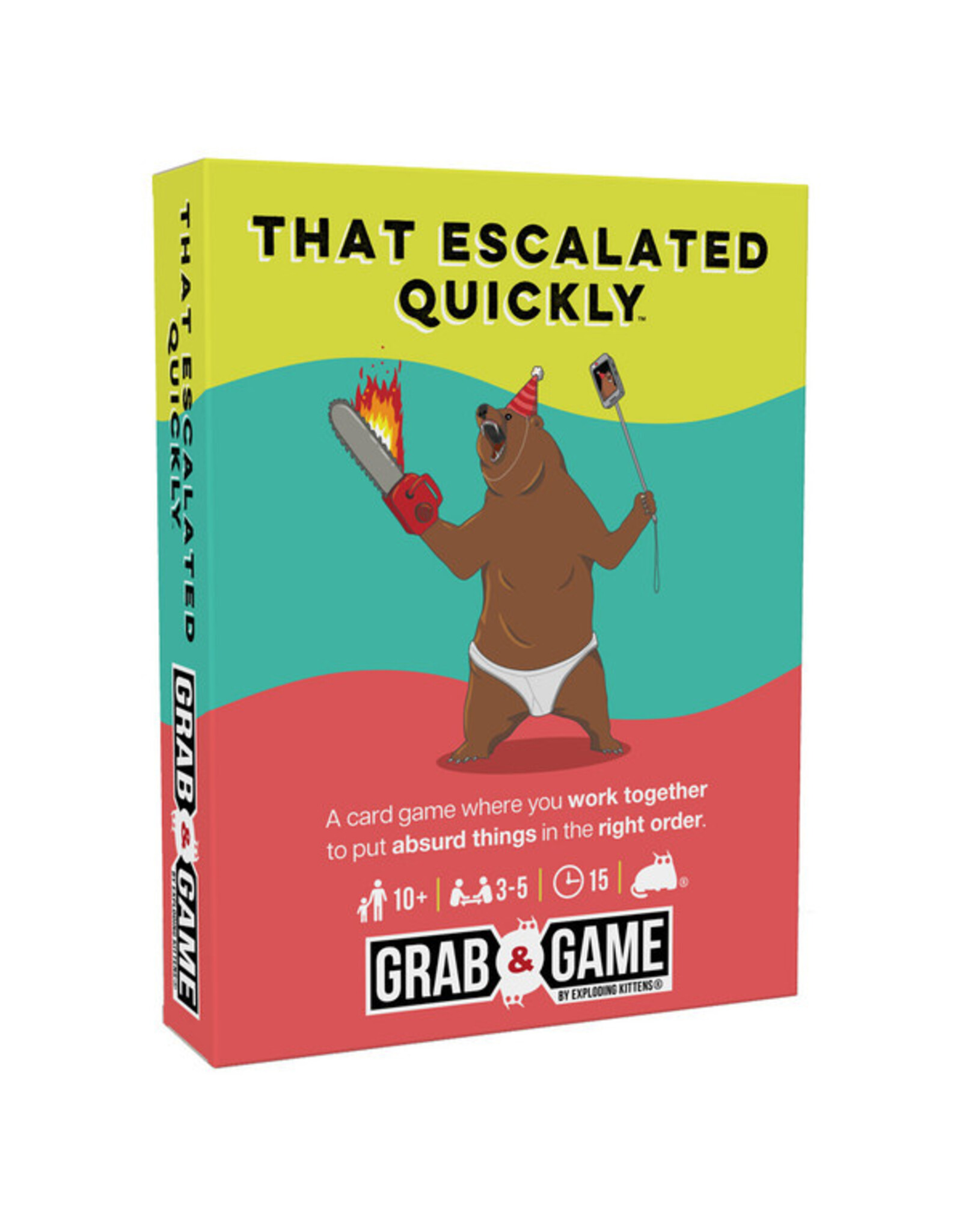Exploding Kittens Grab & Game: That Esclated Quickly