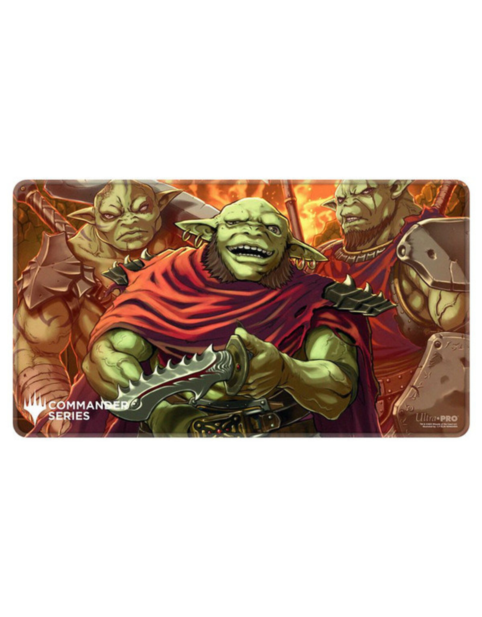 Ultra Pro Playmat: Stitched Edge: Magic the Gathering: Commander Series: Krenko, Mob Boss