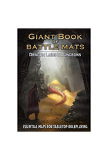 Loke Battlemats Giant Book of Battle Mats Dragon Lairs & Dungeons