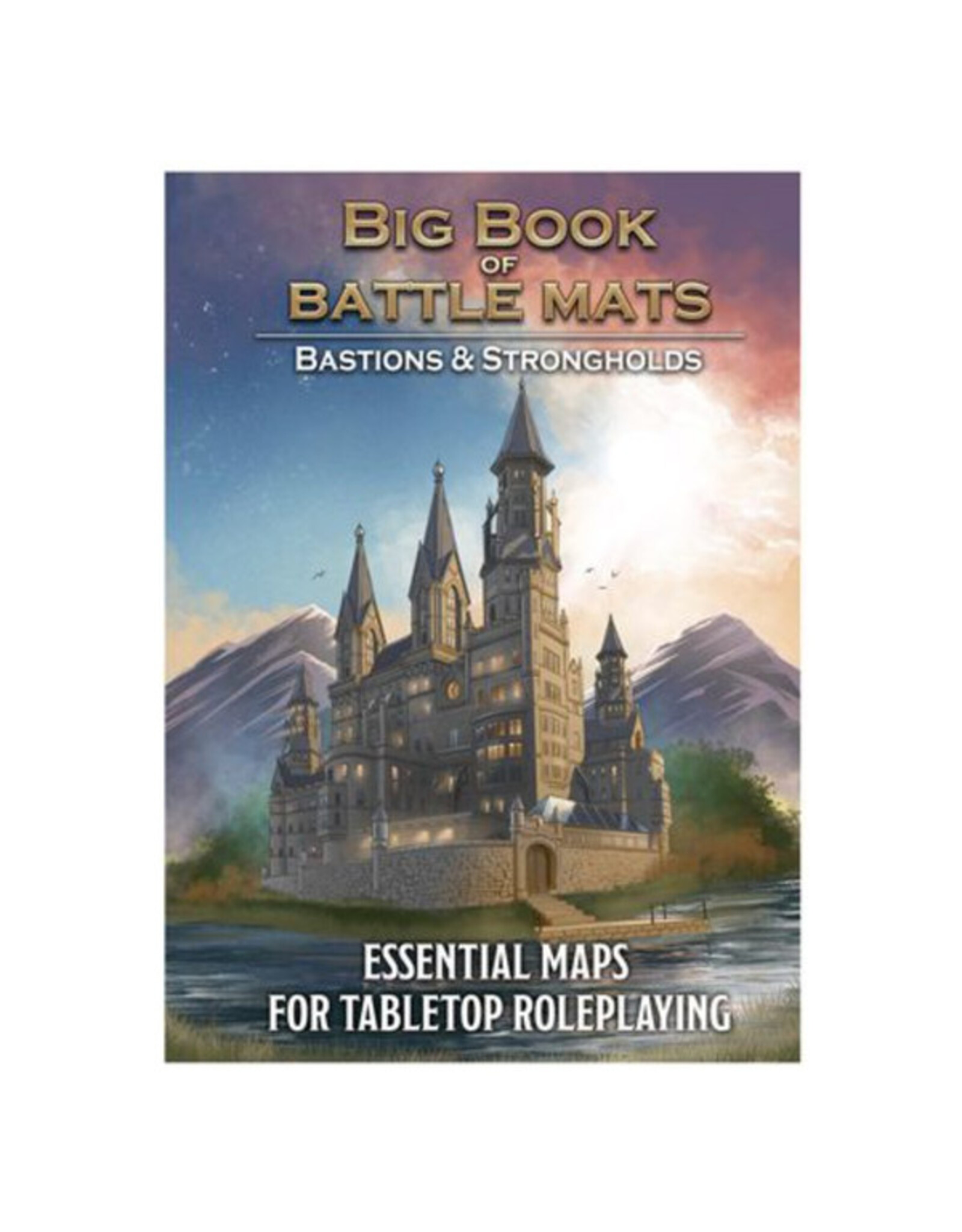 Loke Battlemats Big Book of Battle Mats Bastions & Strongholds