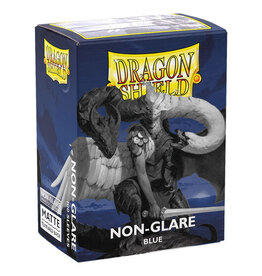 Dragon Shield: Non-Glare: Matte: Blue (100)