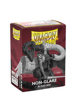 Dragon Shield Dragon Shield: Non-Glare: Matte: Blood Red (100)