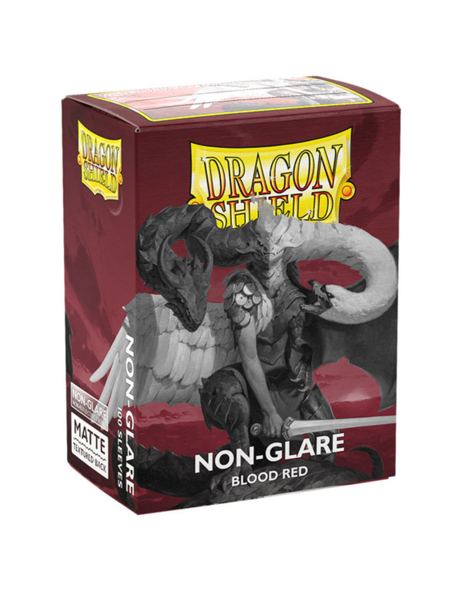 Dragon Shield Dragon Shield: Non-Glare: Matte: Blood Red (100)