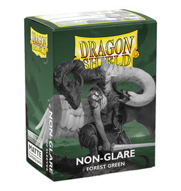 Dragon Shield: Non-Glare: Matte: Forest Green (100)