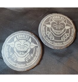 Kobold Forge Studio Slate Coaster: Kobold