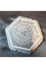Kobold Forge Studio Slate Coaster: Dice Recharge Station