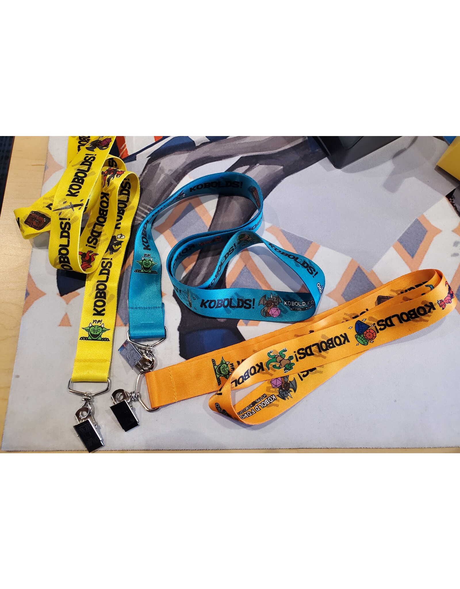 Kobold Forge Studio Lanyard: Kobolds! (Assorted Colors)