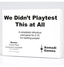 Asmadi We Didn’t Playtest This +Chaos
