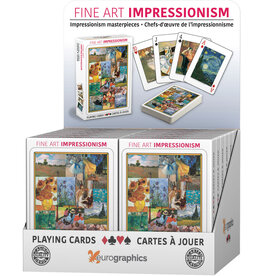 Eurographics Fine Art Impressionism Playing Cards
