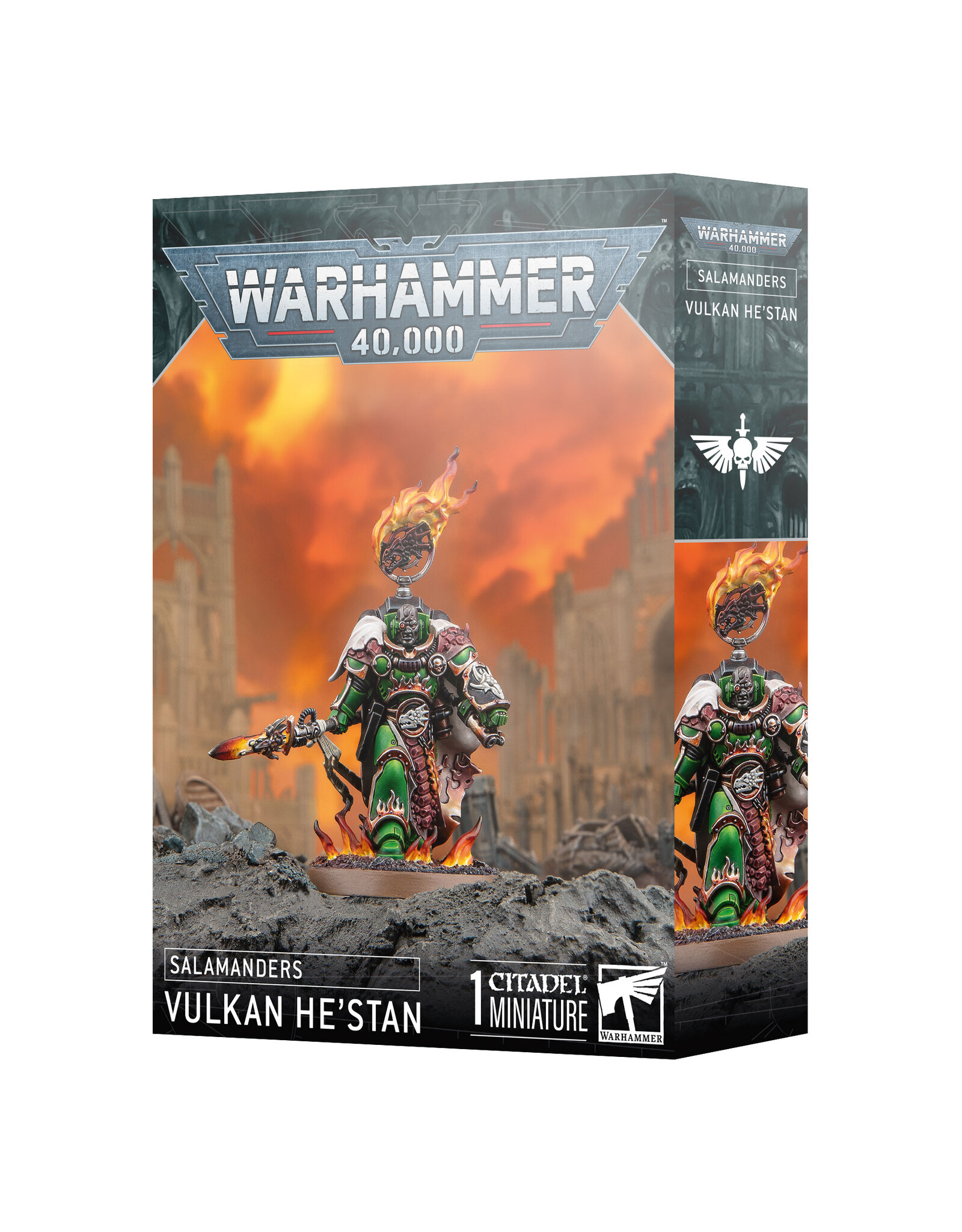 Warhammer 40K Salamanders: Vulkan He'stan