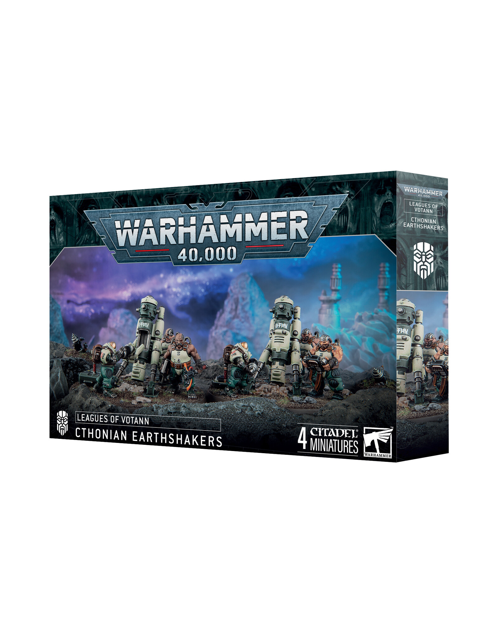 Warhammer 40K Leagues Of Votann: Cthonian Earthshakers