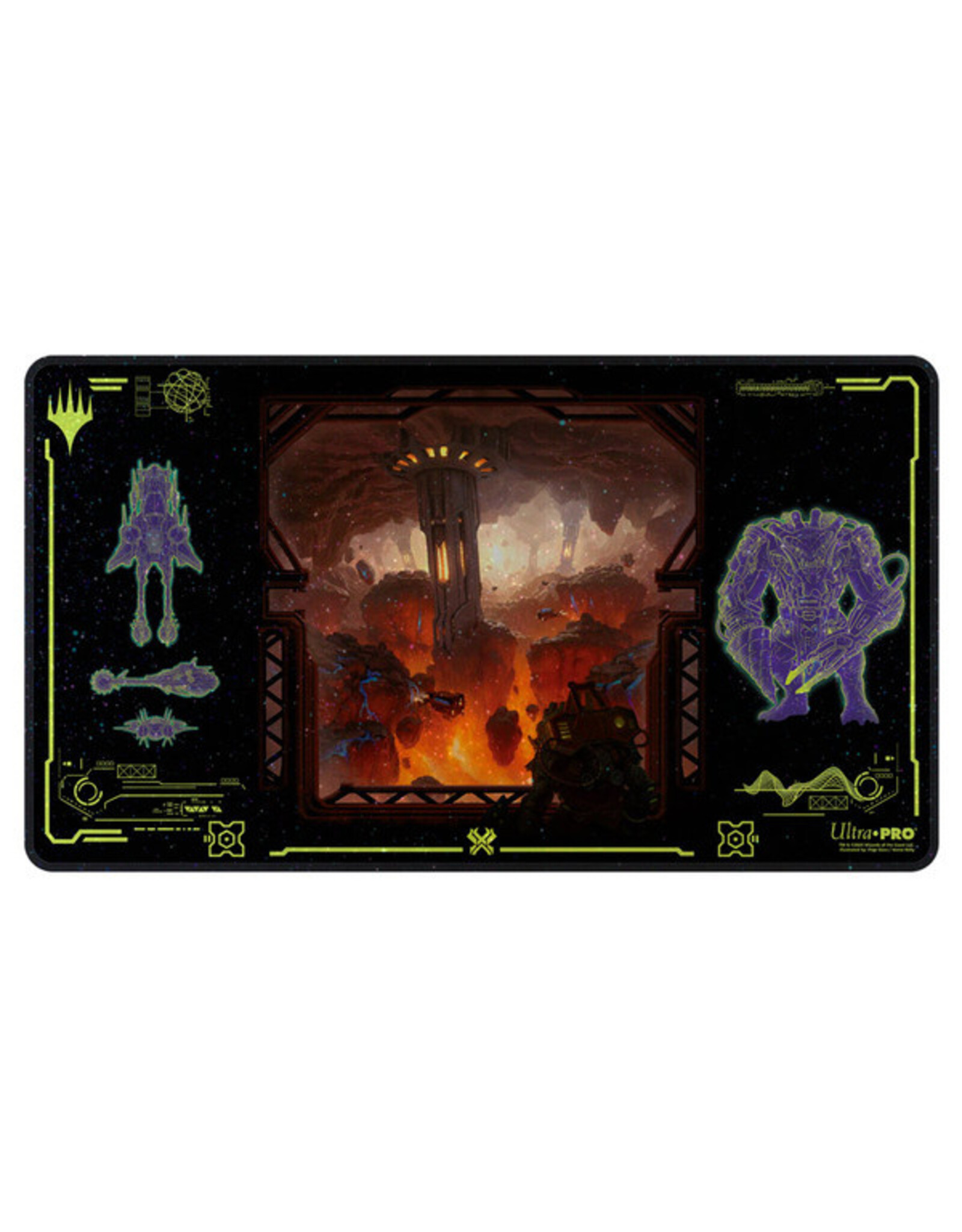 Ultra Pro Playmat: Magic the Gathering: Edge of Eternities: Holofoil: Red
