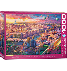 Eurographics Puzzle: Paris Rooftop 1000 pc
