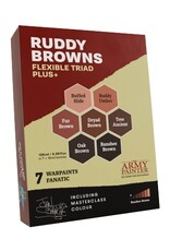 Army Painter Warpaints Fanatic: Flexible Triad PLUS+ - Ruddy Browns