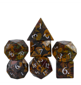 Foam Brain Camouflage - Gemstone Engraved with Silver