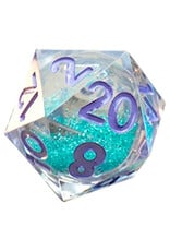 Metallic Dice Games d20 Single Liquid Core: Disco Vibes