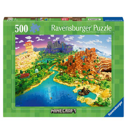 Ravensburger Puzzle: Minecraft 500 Piece