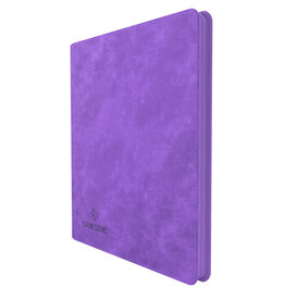 GameGenic Zip-Up Album 24-Pocket Purple