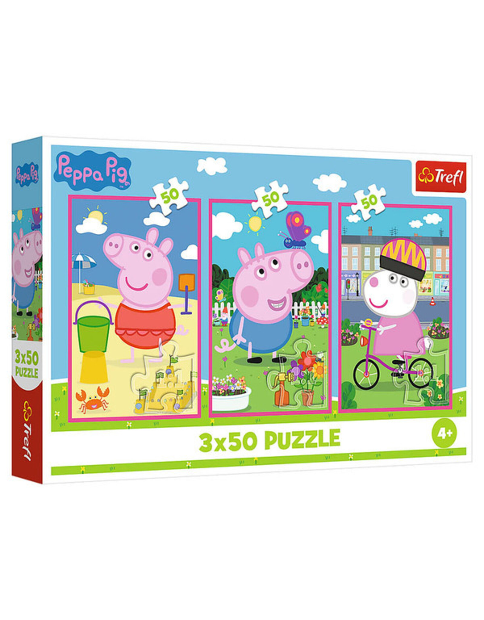 Trefl Puzzle: Peppa Pig The Power of Friendship 3x50 Piece