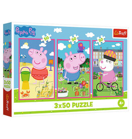Trefl Puzzle: Peppa Pig The Power of Friendship 3x50 Piece