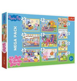 Trefl Puzzle: Peppa Pig Meet Peppa 10 in 1