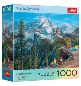 Trefl Puzzle: Scenic Overlook 1000 Piece (Trefl Red)