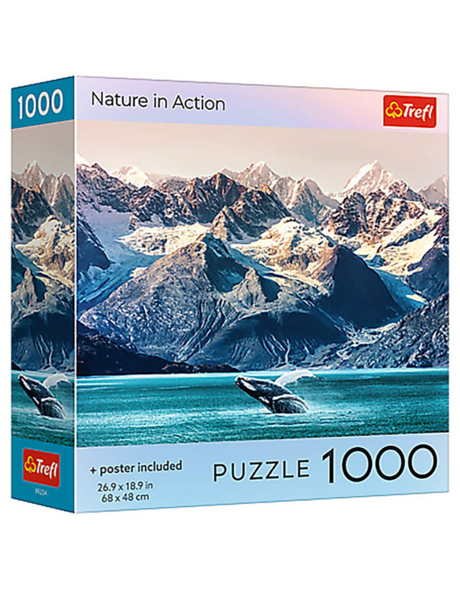 Trefl Puzzle: Nature Whale Watching 1000 Piece (Trefl Red)