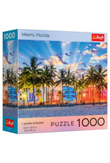 Trefl Puzzle: Miami, Florida 1000 Piece (Trefl Red)
