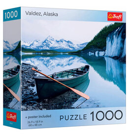 Trefl Puzzle: Valdez, Alaska 1000 Piece (Trefl Red)
