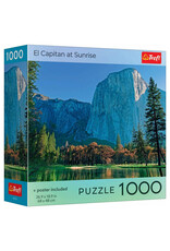 Trefl Puzzle: El Capitan at Sunrise 1000 Piece (Trefl Red)
