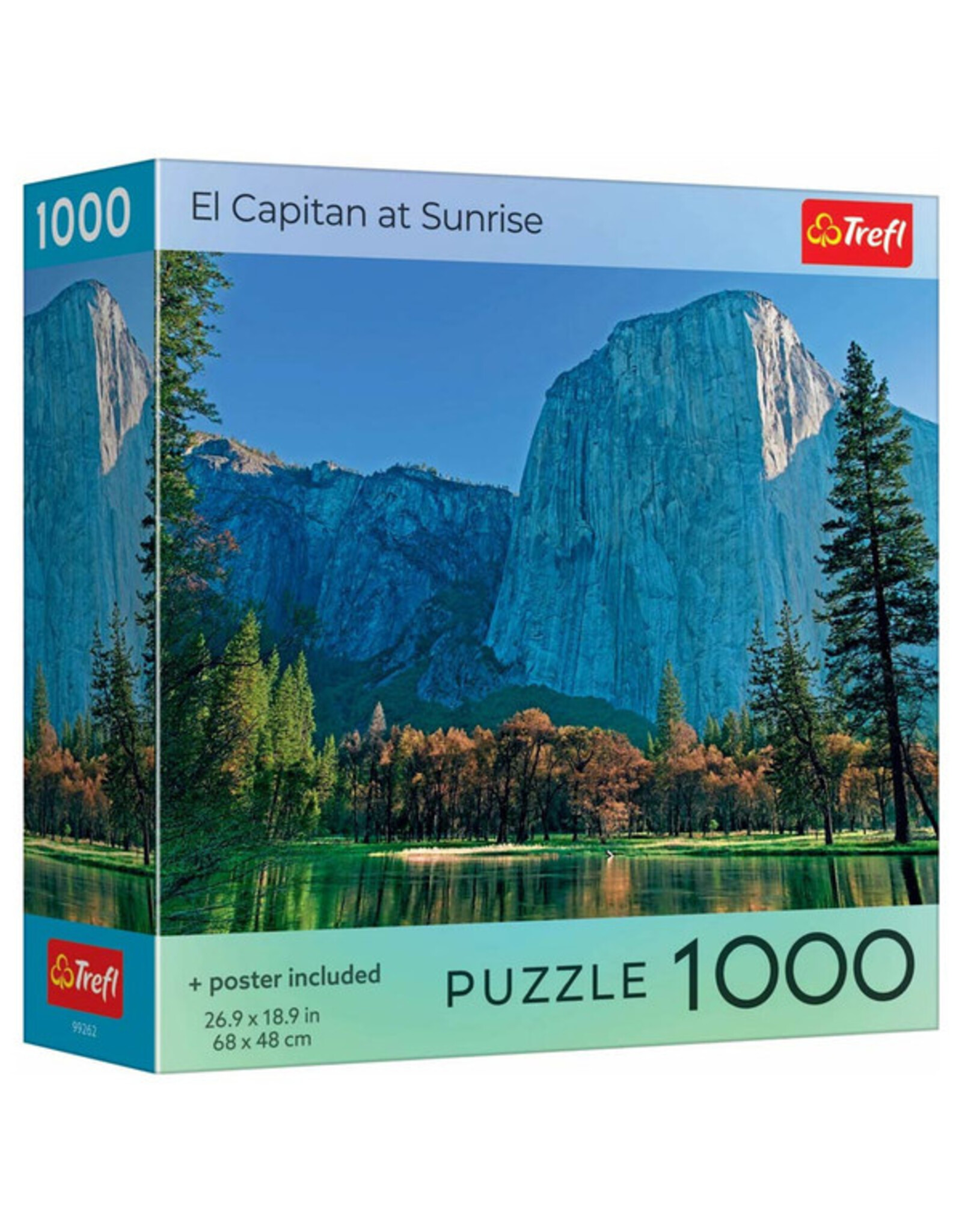 Trefl Puzzle: El Capitan at Sunrise 1000 Piece (Trefl Red)