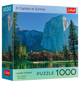 Trefl Puzzle: El Capitan at Sunrise 1000 Piece (Trefl Red)