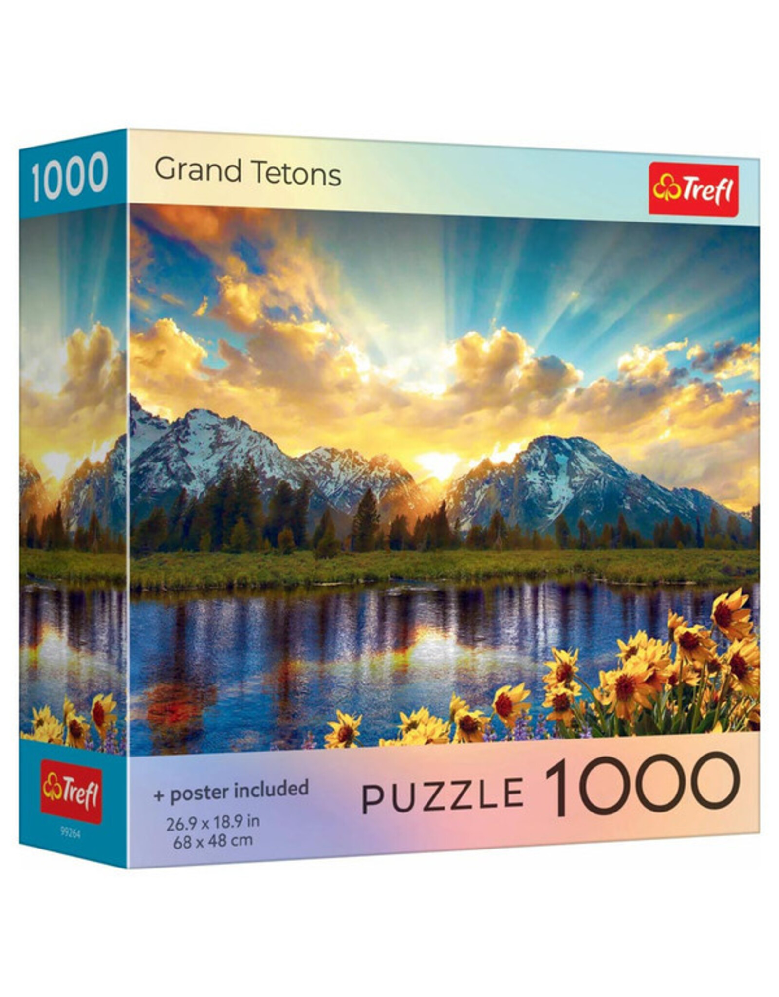 Trefl Puzzle: Grand Tetons 1000 Piece (Trefl Red)