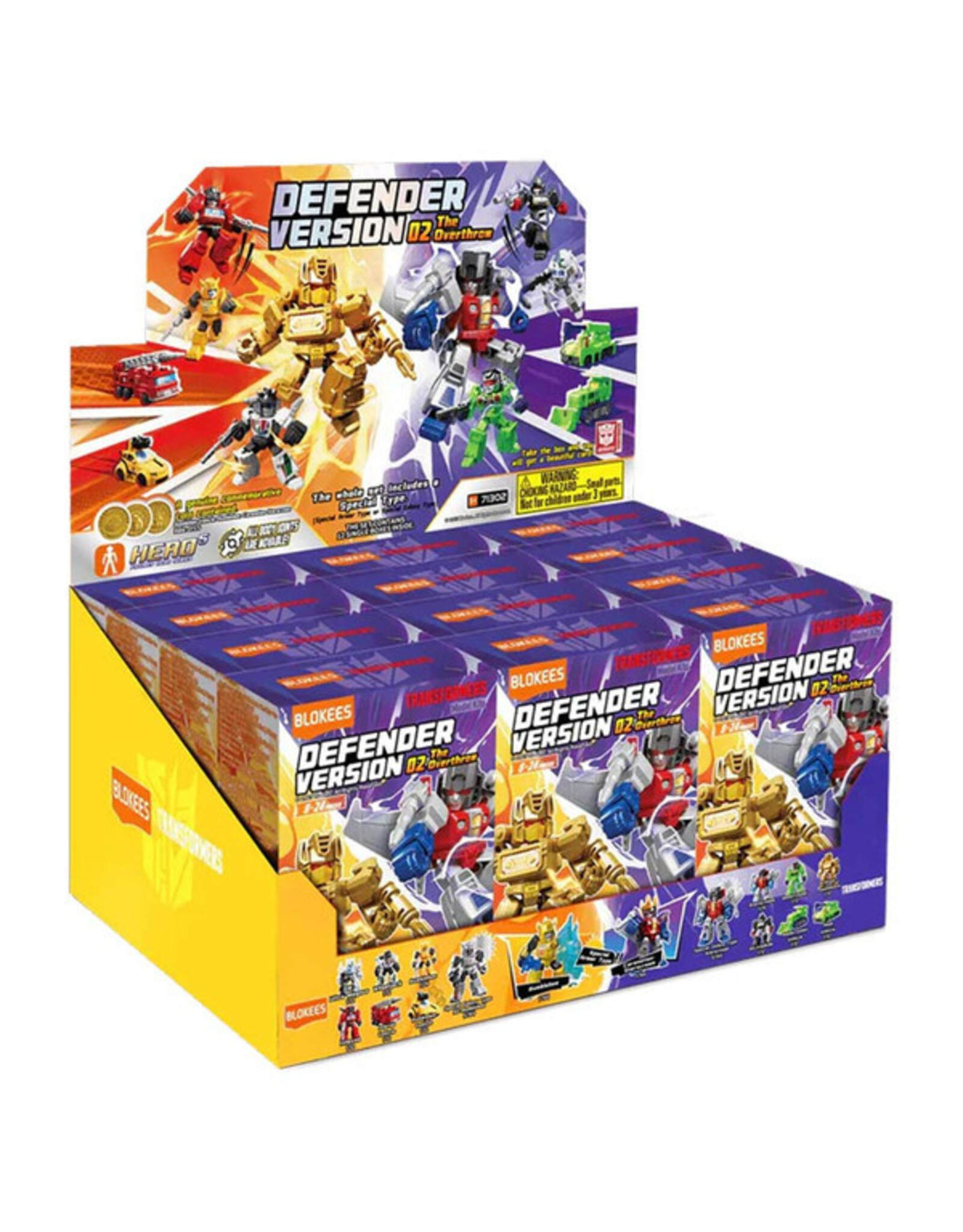 Blokees Blokees: Transformers: Defender Version 02: The Overthrow