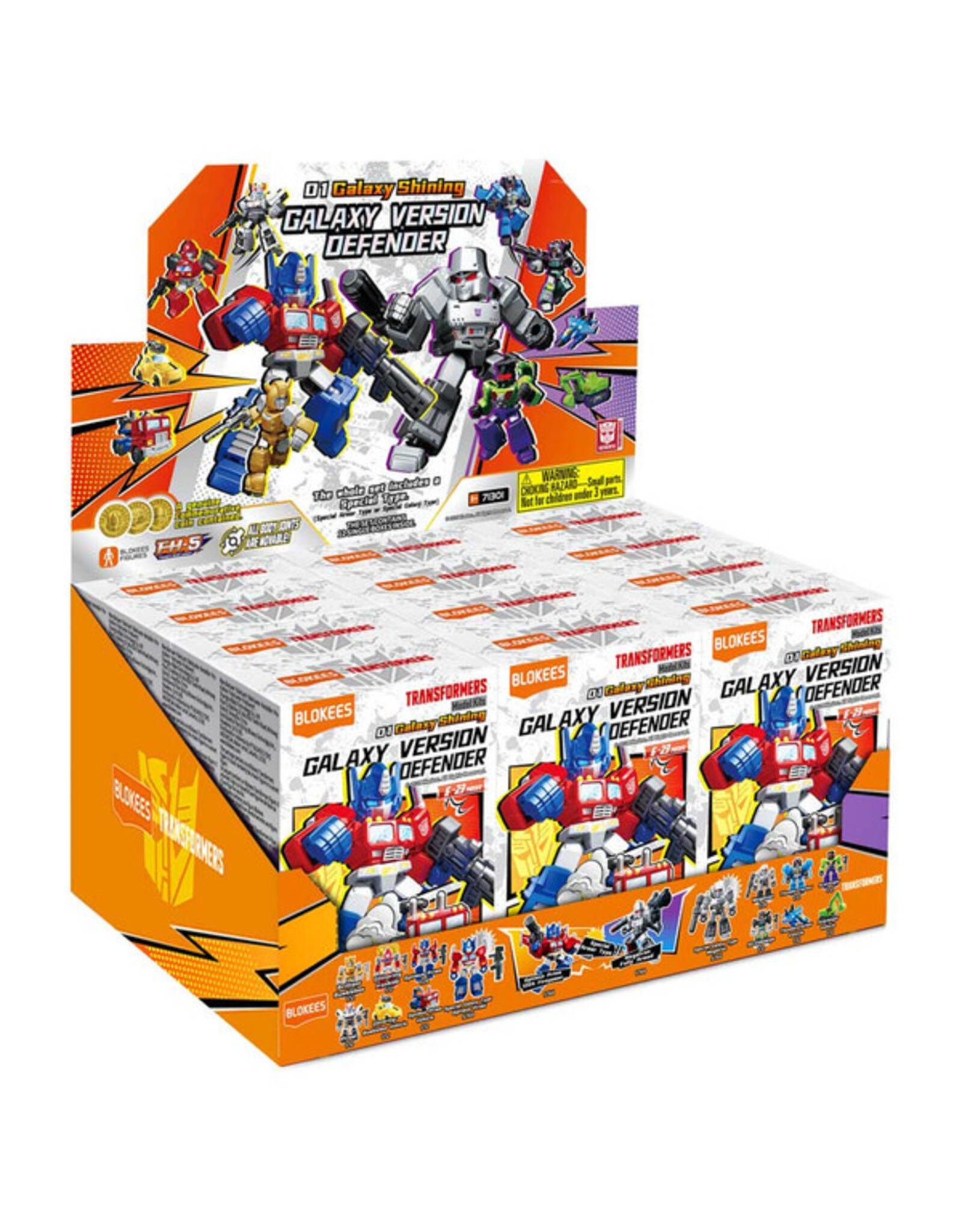 Blokees Blokees: Transformers: Defender Version 01: Galaxy Version Defender