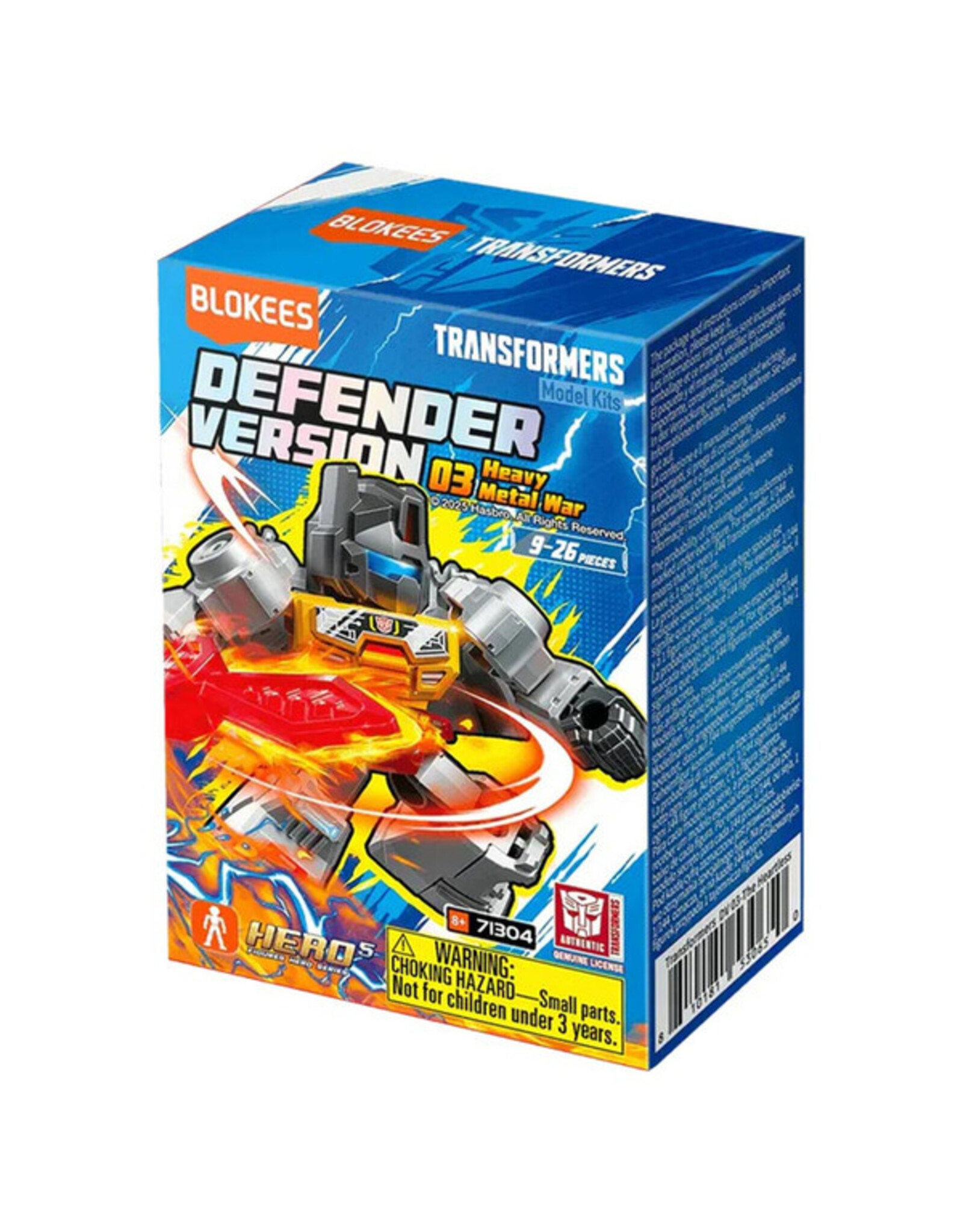 Blokees Blokees: Transformers: Defender Version 03: Heavy Metal War
