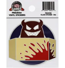 Foam Brain Class Sticker - Dungeon Master