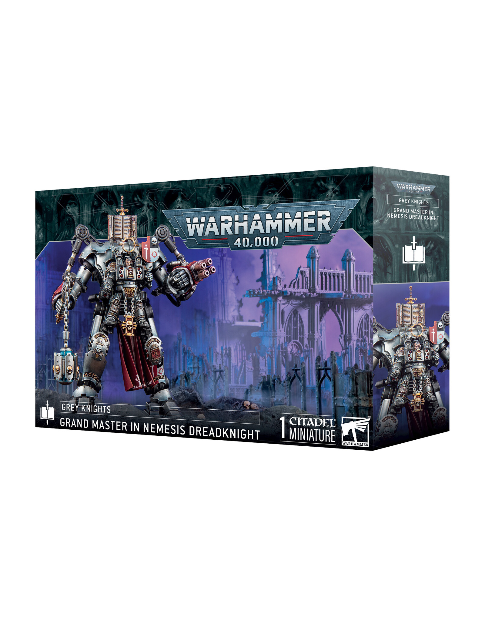 Warhammer 40K Grey Knights: Grandmaster In Nemesis Dreadknight