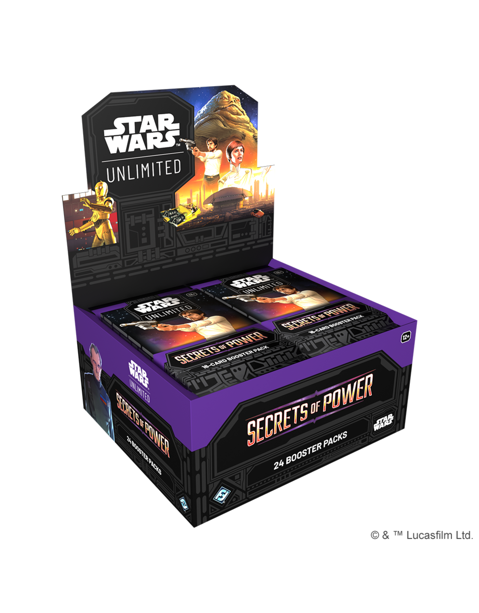 Fantasy Flight Games Star Wars: Unlimited - Secrets of Power: Booster Display