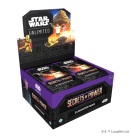 Fantasy Flight Games Star Wars: Unlimited - Secrets of Power: Booster Display