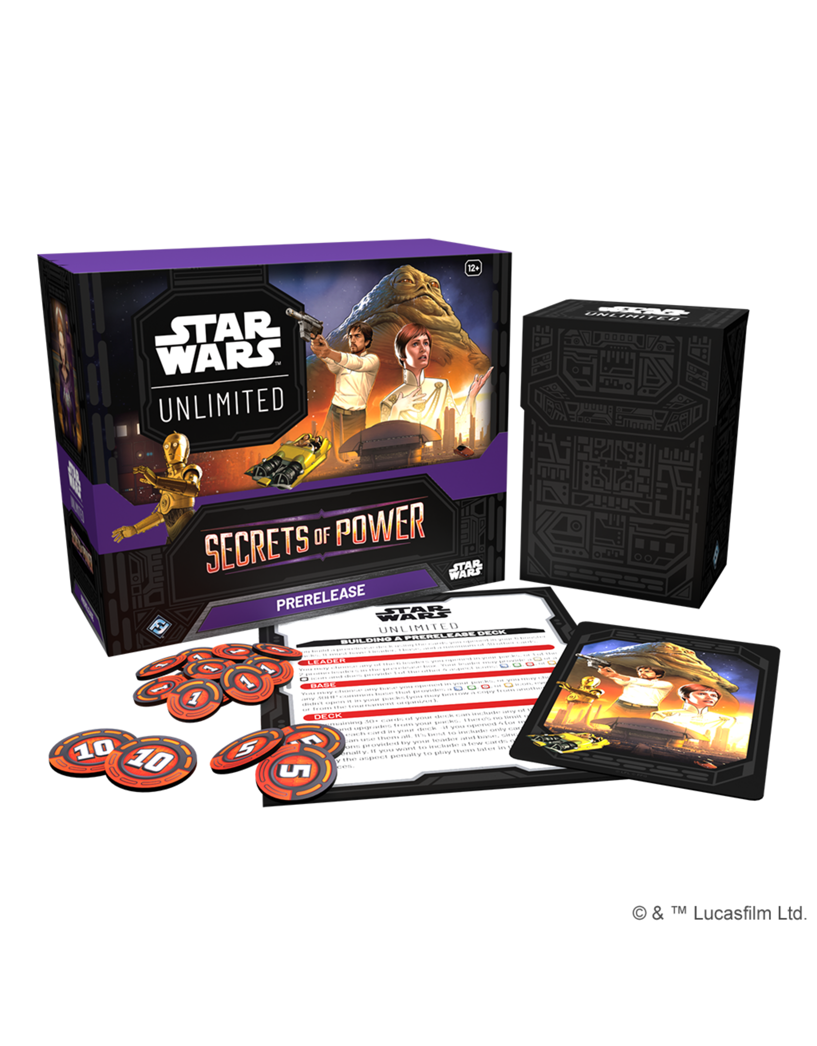 Fantasy Flight Games Star Wars: Unlimited - Secrets of Power: Prerelease Box
