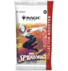 Magic Magic the Gathering CCG: Marvel`s Spider Man Collector Booster Pack