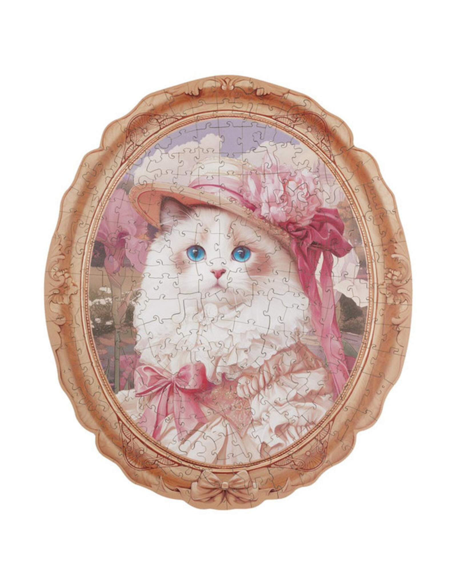 Robotime Puzzle: Wooden: Rowood Springtime Kitty 200 pcs