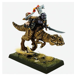 Reaper Legends: Dark Elf Heroine on Lizard