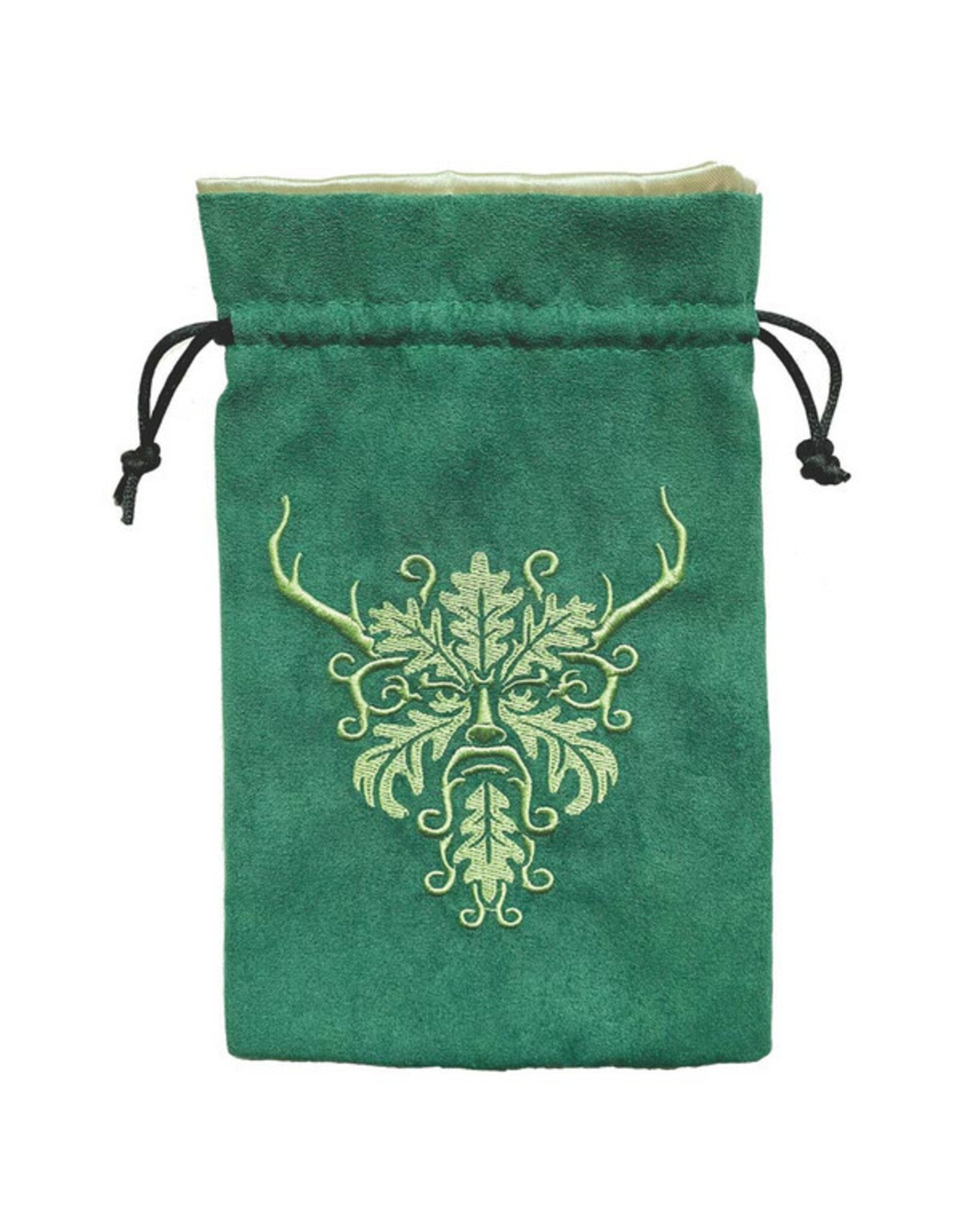 Black Oak Workshop Dice Bag: Green Man
